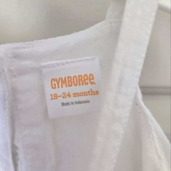 2/$15 Gymboree White Mermaid Print Dress - Picture 3 of 4